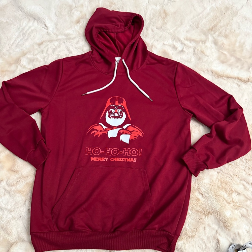 Star Wars Darth Vader Christmas pullover hoodie Men’s size M